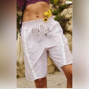 Free People Movement Champ is Here shorts. NWT. Rose wash